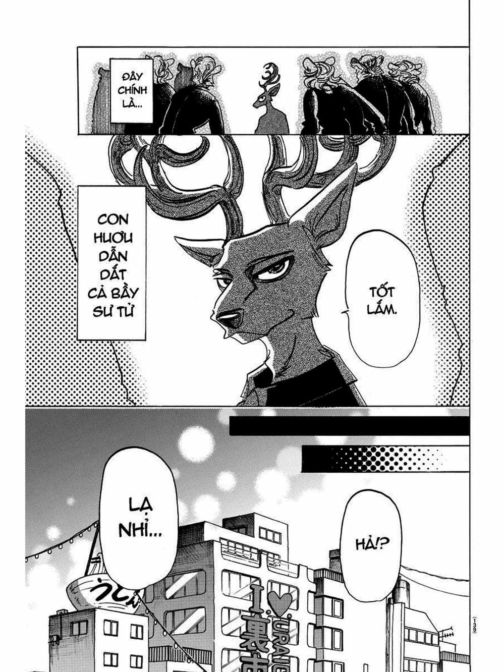 Truyện Tranh Bởi Vì Chúng Ta Đều Là Những Ngôi Sao - Beastars trang 10