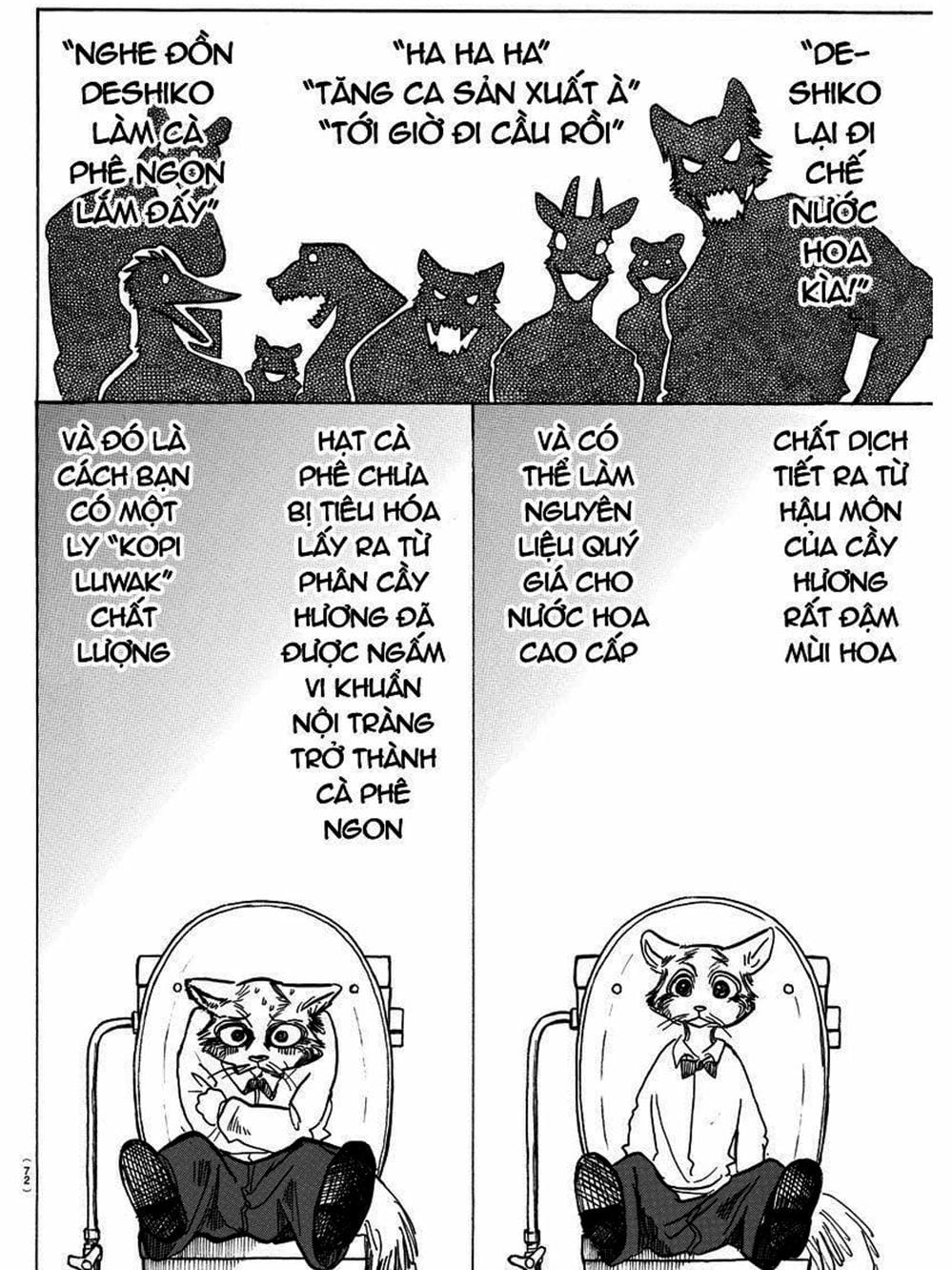 Truyện Tranh Bởi Vì Chúng Ta Đều Là Những Ngôi Sao - Beastars trang 10