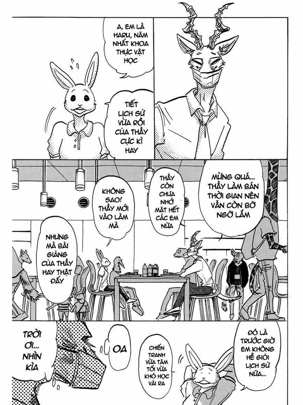 Truyện Tranh Bởi Vì Chúng Ta Đều Là Những Ngôi Sao - Beastars trang 10