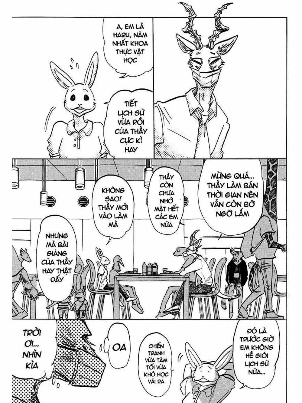 Truyện Tranh Bởi Vì Chúng Ta Đều Là Những Ngôi Sao - Beastars trang 10