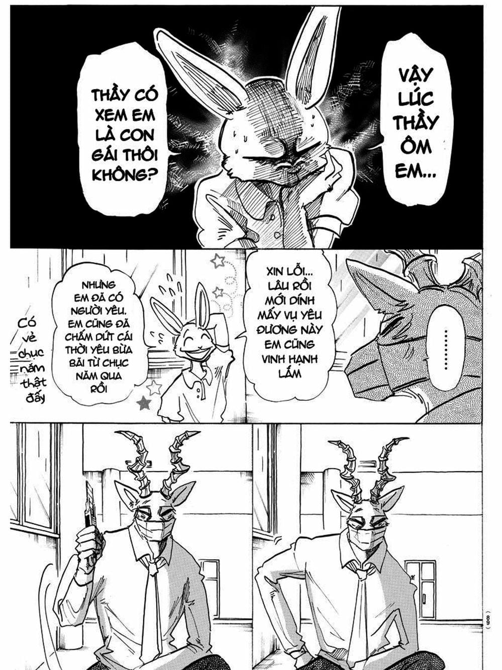 Truyện Tranh Bởi Vì Chúng Ta Đều Là Những Ngôi Sao - Beastars trang 10