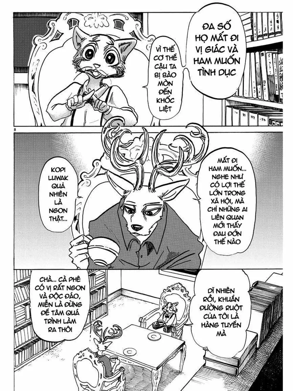 Truyện Tranh Bởi Vì Chúng Ta Đều Là Những Ngôi Sao - Beastars trang 10