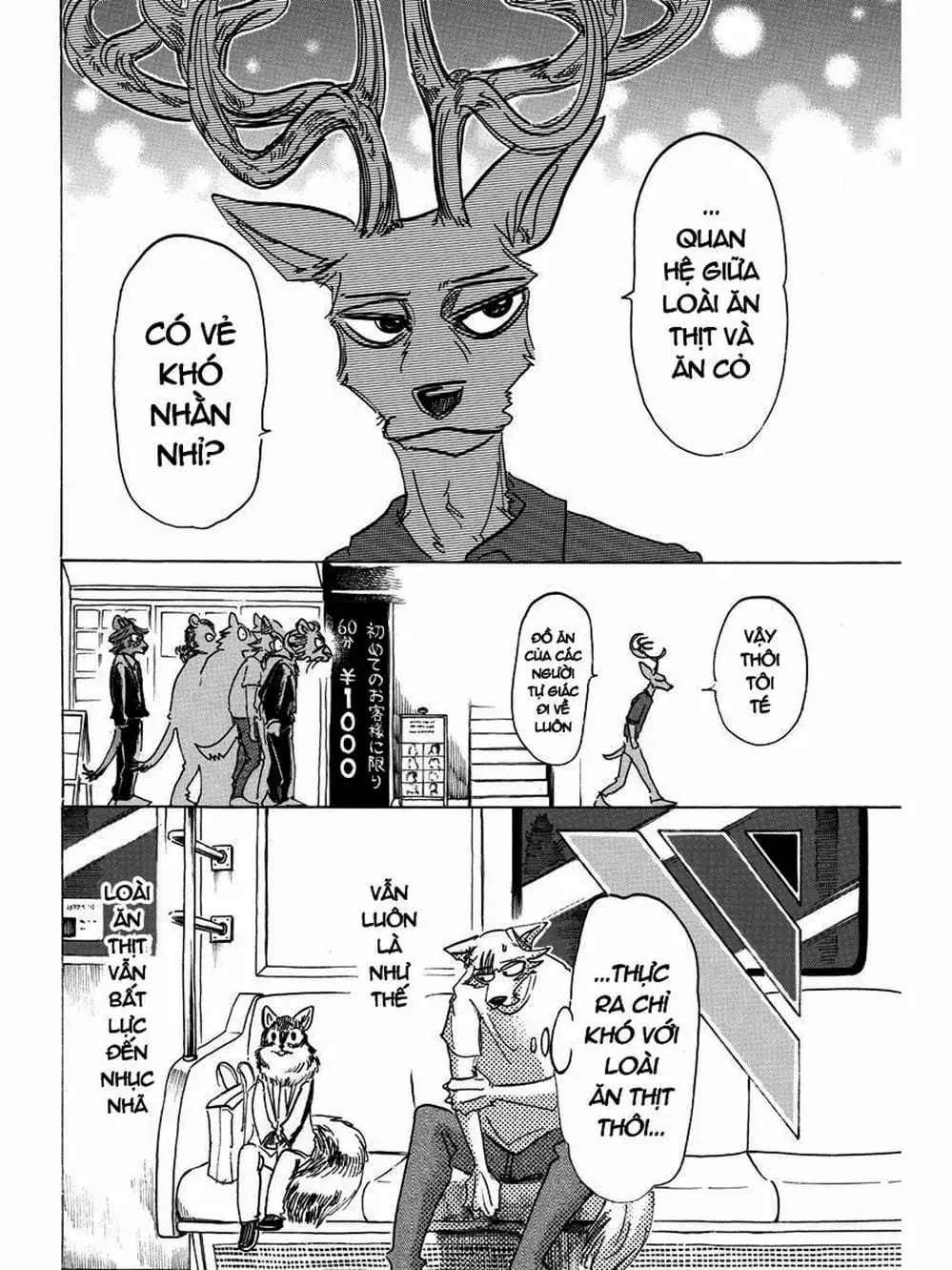 Truyện Tranh Bởi Vì Chúng Ta Đều Là Những Ngôi Sao - Beastars trang 10