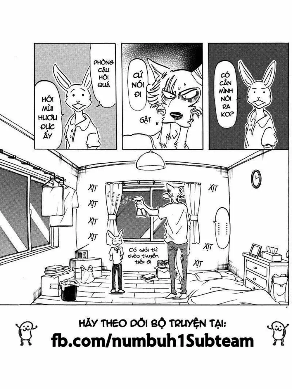 Truyện Tranh Bởi Vì Chúng Ta Đều Là Những Ngôi Sao - Beastars trang 10