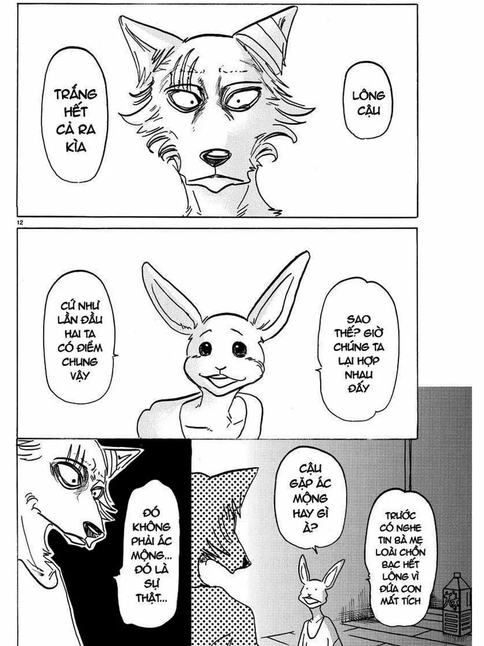 Truyện Tranh Bởi Vì Chúng Ta Đều Là Những Ngôi Sao - Beastars trang 10