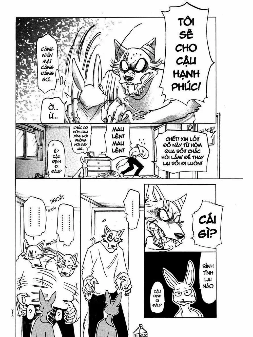 Truyện Tranh Bởi Vì Chúng Ta Đều Là Những Ngôi Sao - Beastars trang 10