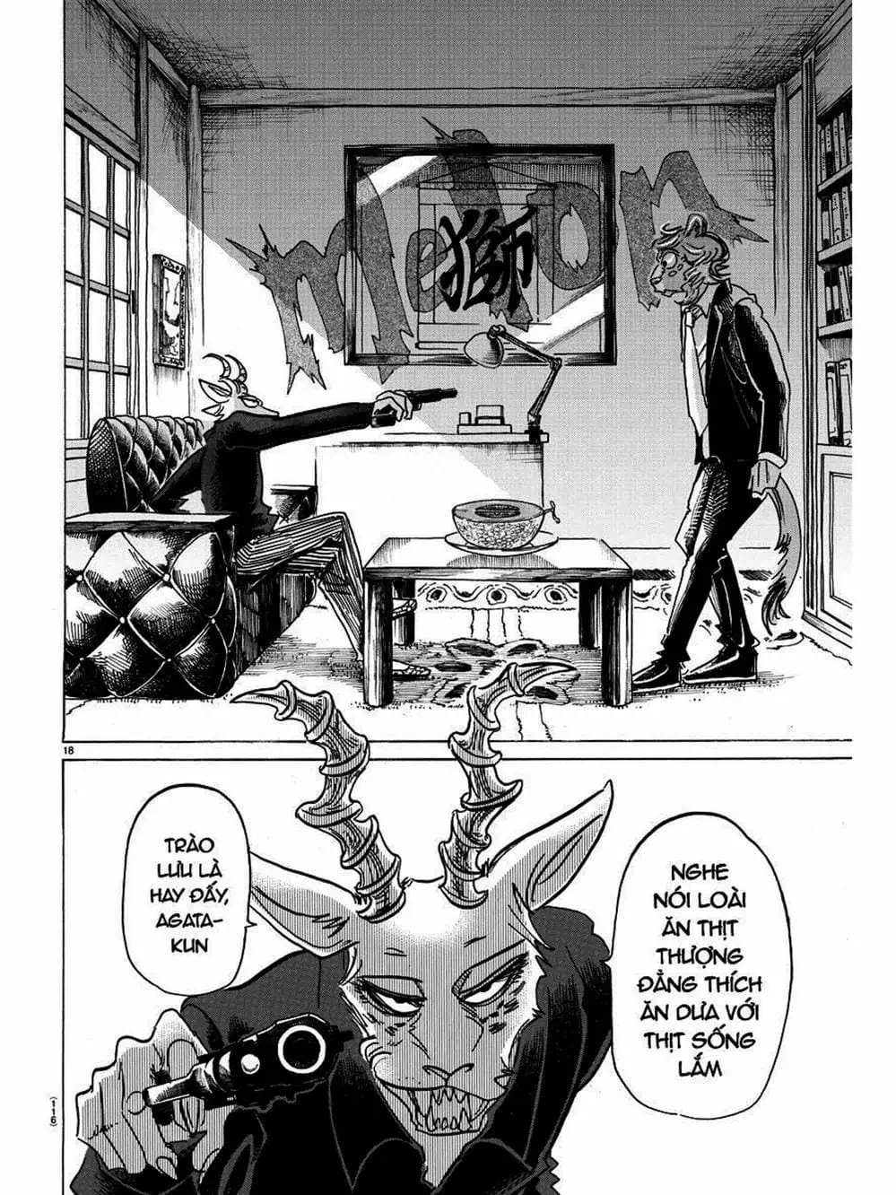 Truyện Tranh Bởi Vì Chúng Ta Đều Là Những Ngôi Sao - Beastars trang 10