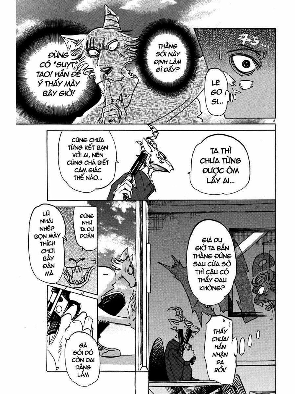 Truyện Tranh Bởi Vì Chúng Ta Đều Là Những Ngôi Sao - Beastars trang 10