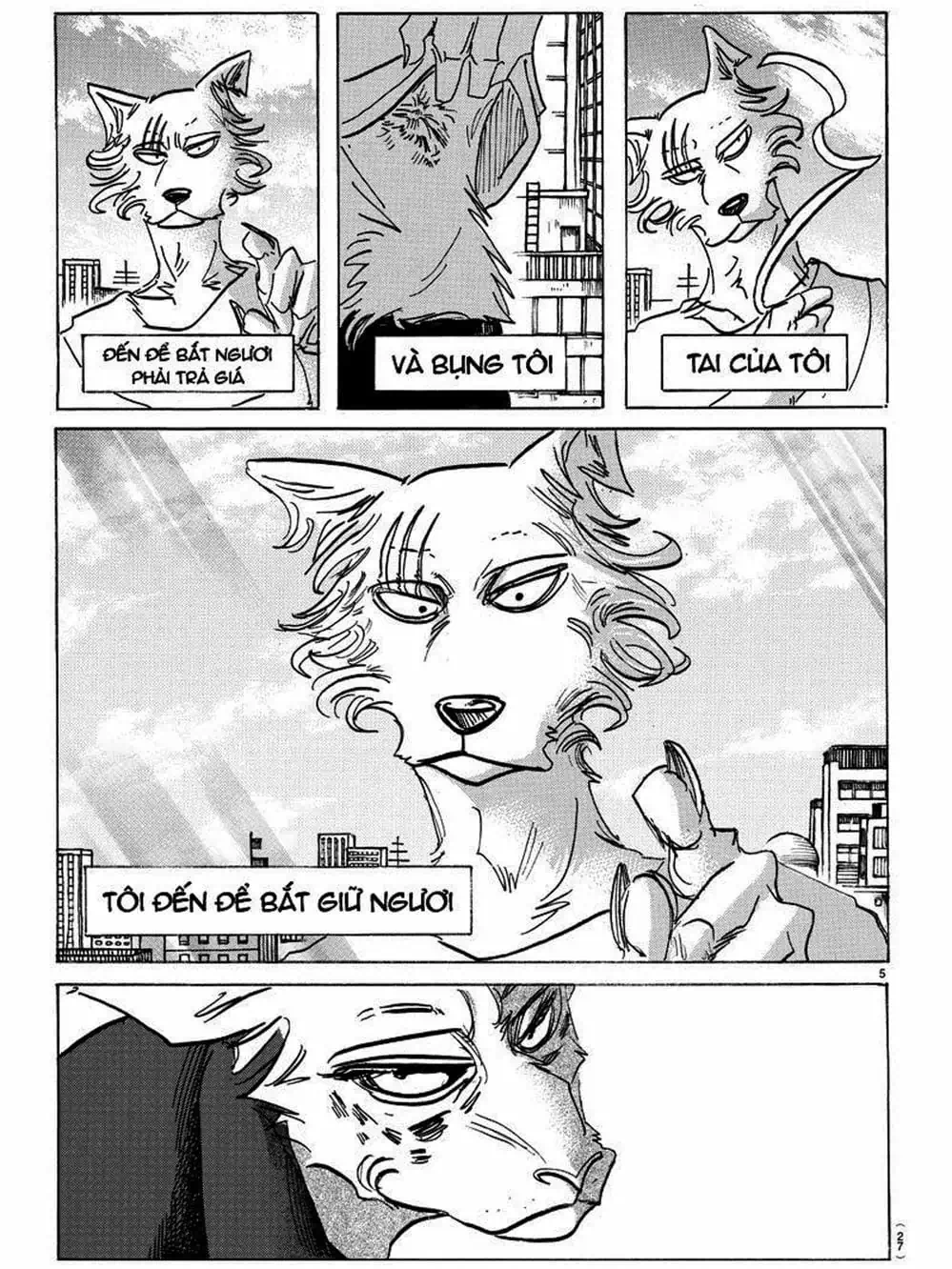 Truyện Tranh Bởi Vì Chúng Ta Đều Là Những Ngôi Sao - Beastars trang 10