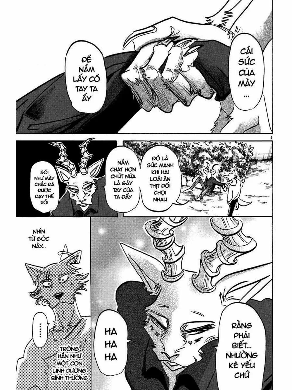 Truyện Tranh Bởi Vì Chúng Ta Đều Là Những Ngôi Sao - Beastars trang 10
