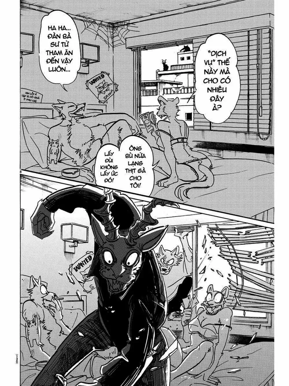 Truyện Tranh Bởi Vì Chúng Ta Đều Là Những Ngôi Sao - Beastars trang 10