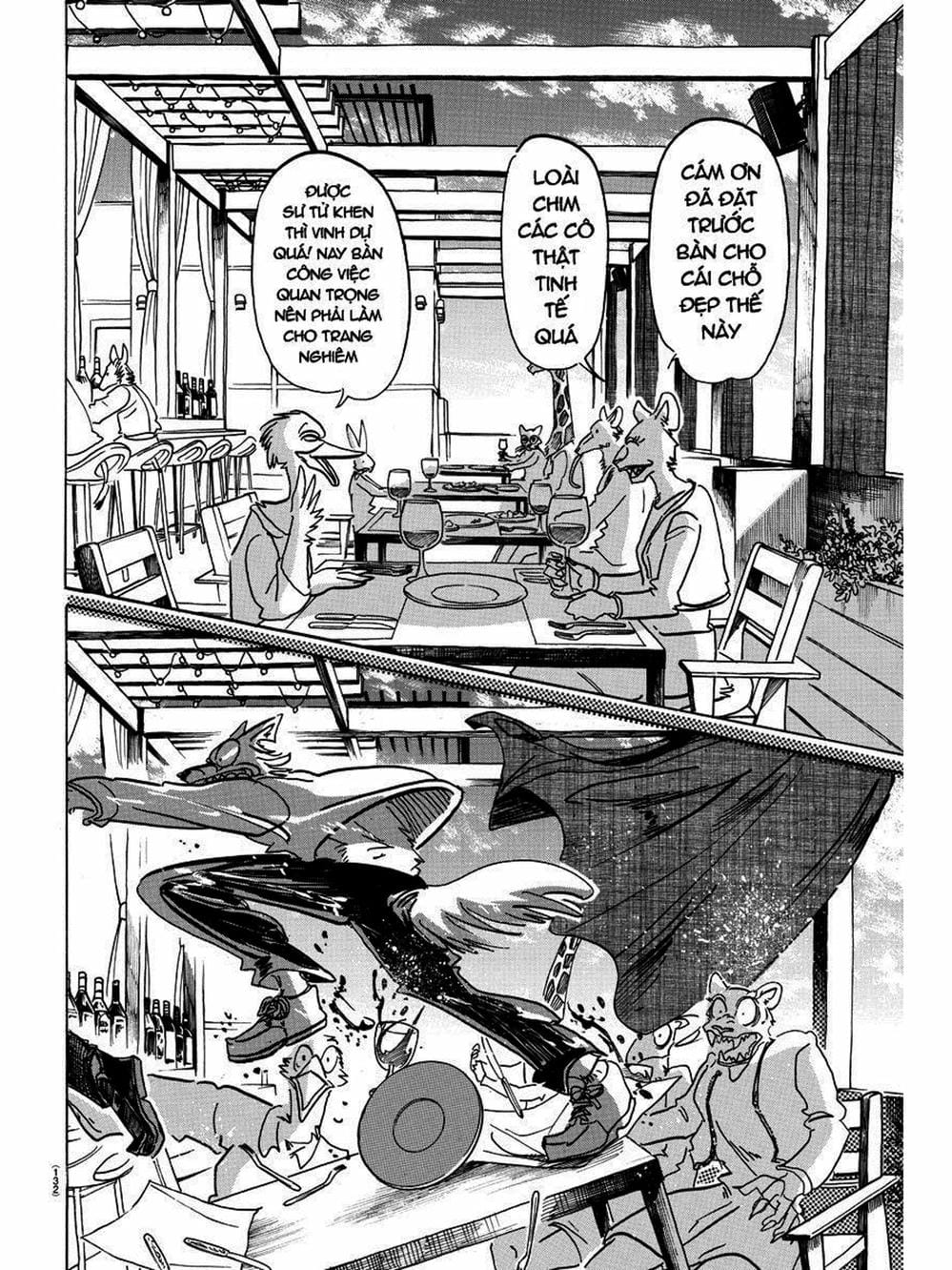 Truyện Tranh Bởi Vì Chúng Ta Đều Là Những Ngôi Sao - Beastars trang 10