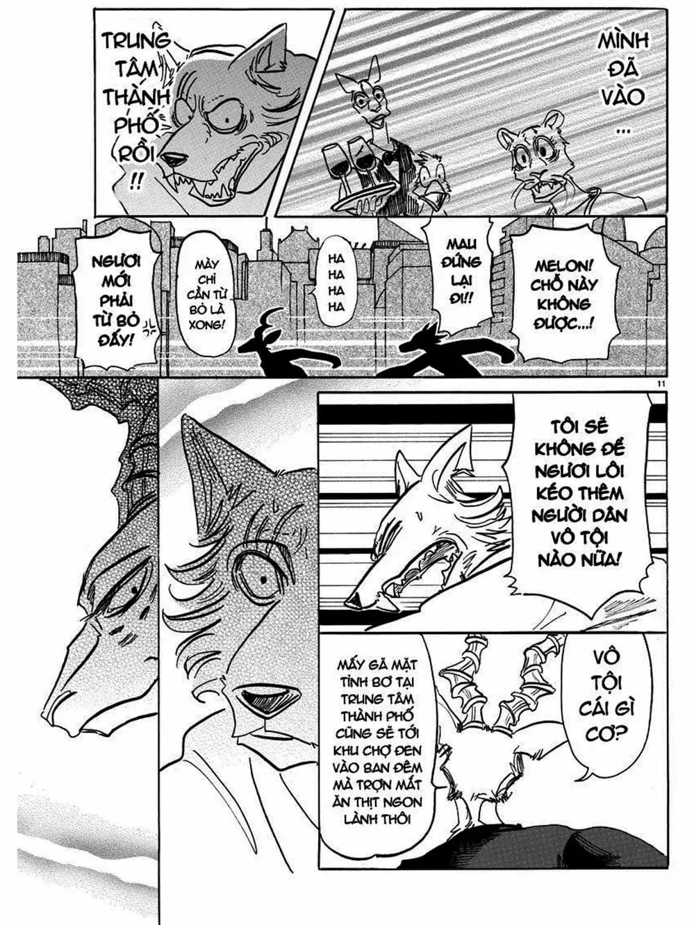 Truyện Tranh Bởi Vì Chúng Ta Đều Là Những Ngôi Sao - Beastars trang 10