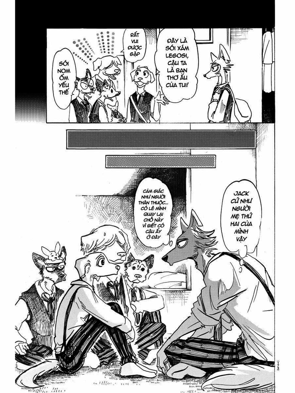 Truyện Tranh Bởi Vì Chúng Ta Đều Là Những Ngôi Sao - Beastars trang 10