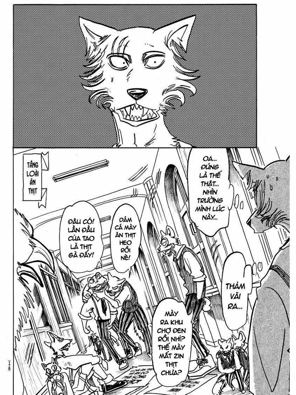 Truyện Tranh Bởi Vì Chúng Ta Đều Là Những Ngôi Sao - Beastars trang 10
