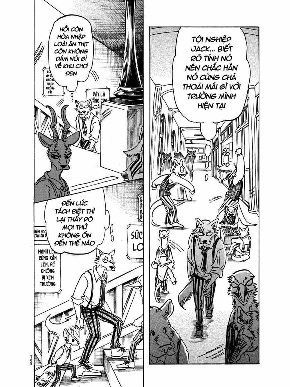 Truyện Tranh Bởi Vì Chúng Ta Đều Là Những Ngôi Sao - Beastars trang 10