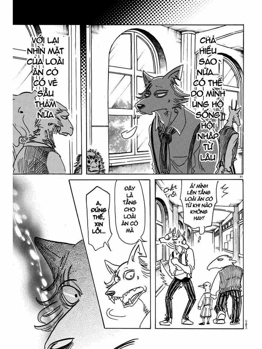 Truyện Tranh Bởi Vì Chúng Ta Đều Là Những Ngôi Sao - Beastars trang 10