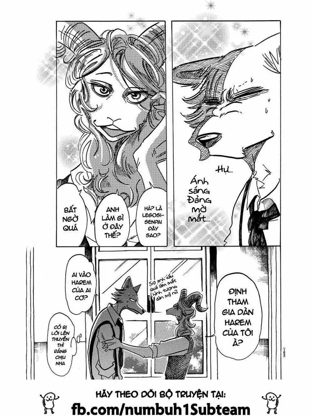 Truyện Tranh Bởi Vì Chúng Ta Đều Là Những Ngôi Sao - Beastars trang 10