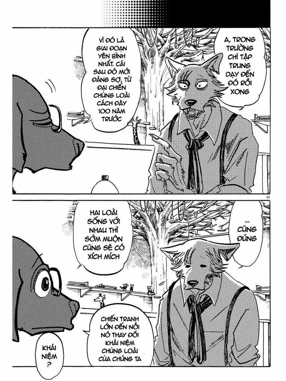 Truyện Tranh Bởi Vì Chúng Ta Đều Là Những Ngôi Sao - Beastars trang 10