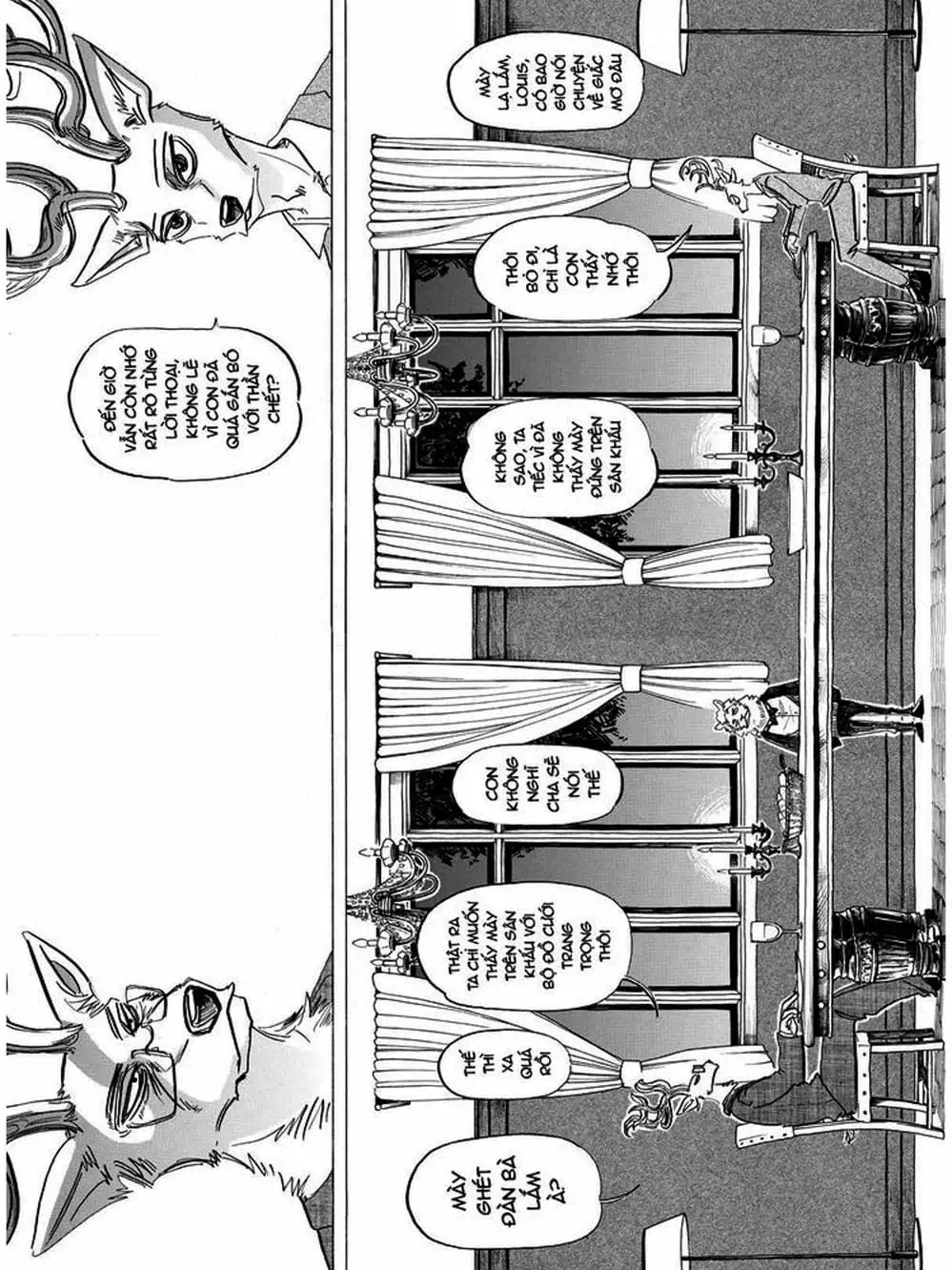 Truyện Tranh Bởi Vì Chúng Ta Đều Là Những Ngôi Sao - Beastars trang 10