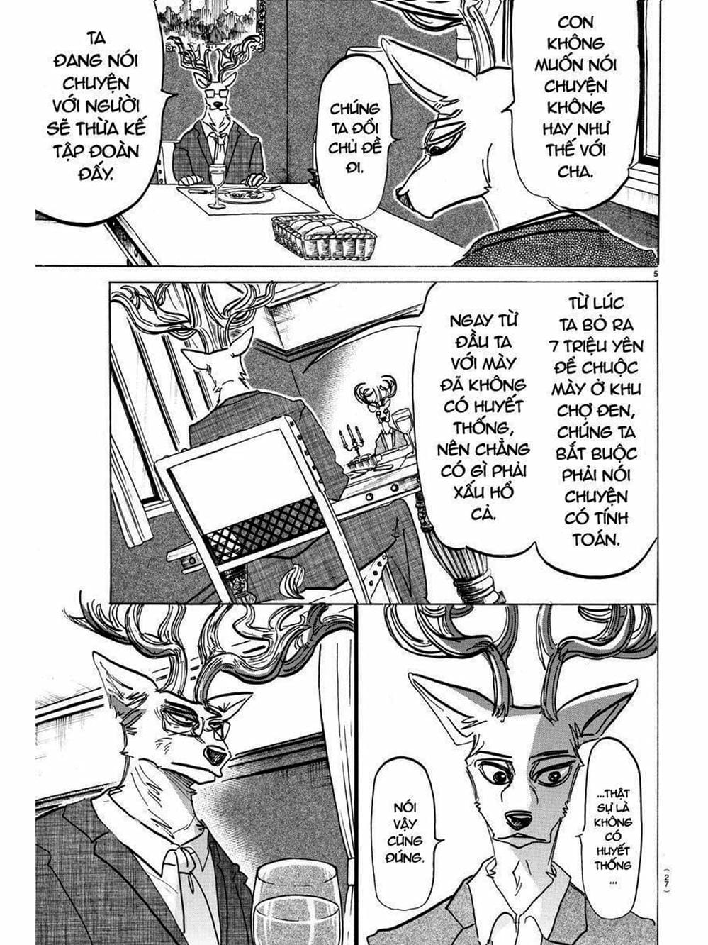 Truyện Tranh Bởi Vì Chúng Ta Đều Là Những Ngôi Sao - Beastars trang 10