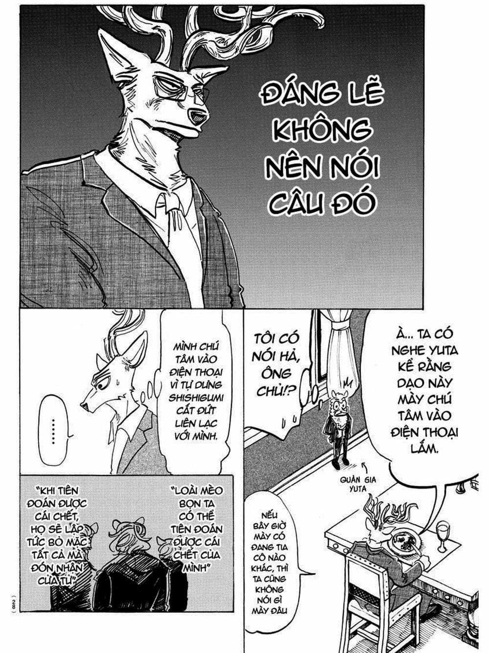 Truyện Tranh Bởi Vì Chúng Ta Đều Là Những Ngôi Sao - Beastars trang 10