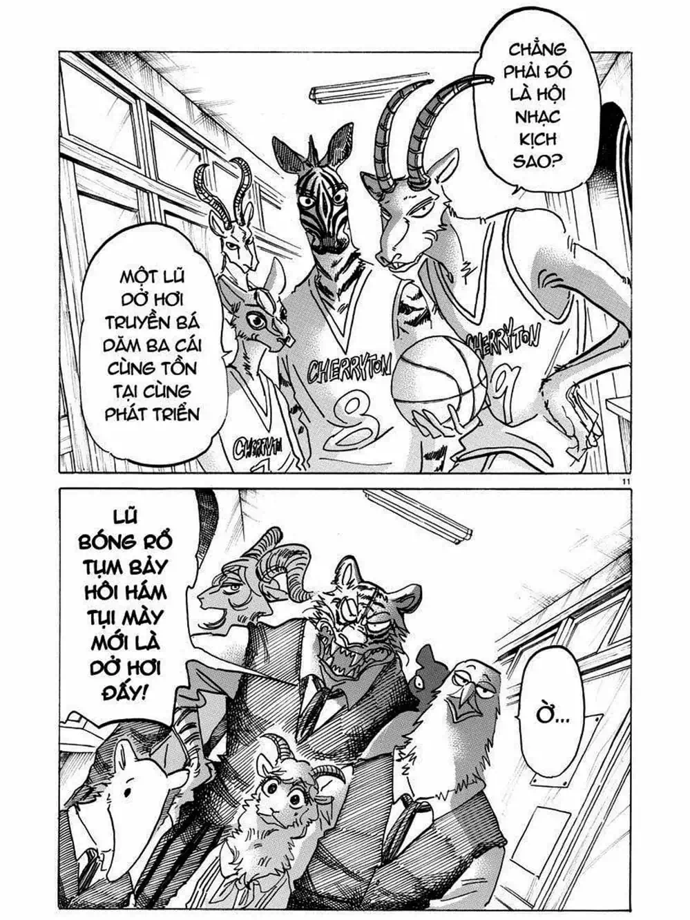 Truyện Tranh Bởi Vì Chúng Ta Đều Là Những Ngôi Sao - Beastars trang 10