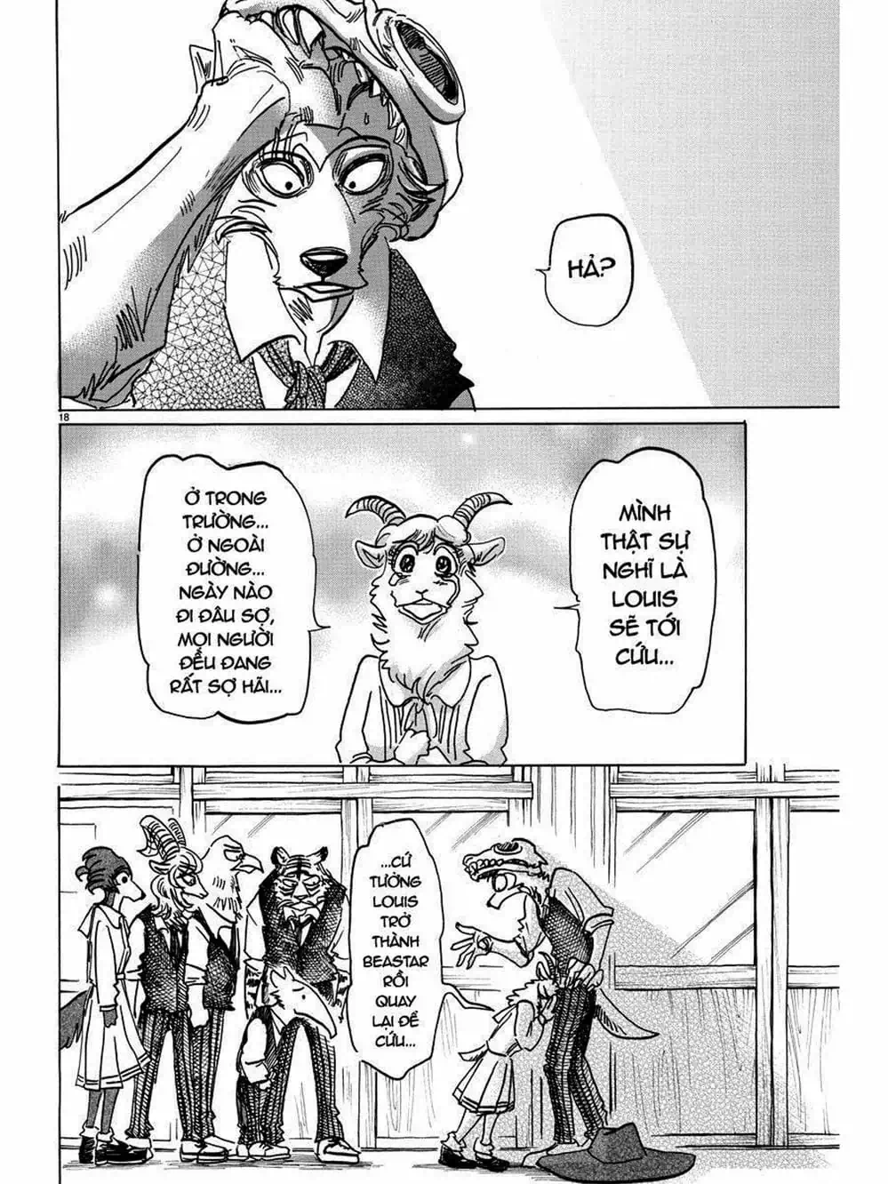 Truyện Tranh Bởi Vì Chúng Ta Đều Là Những Ngôi Sao - Beastars trang 10
