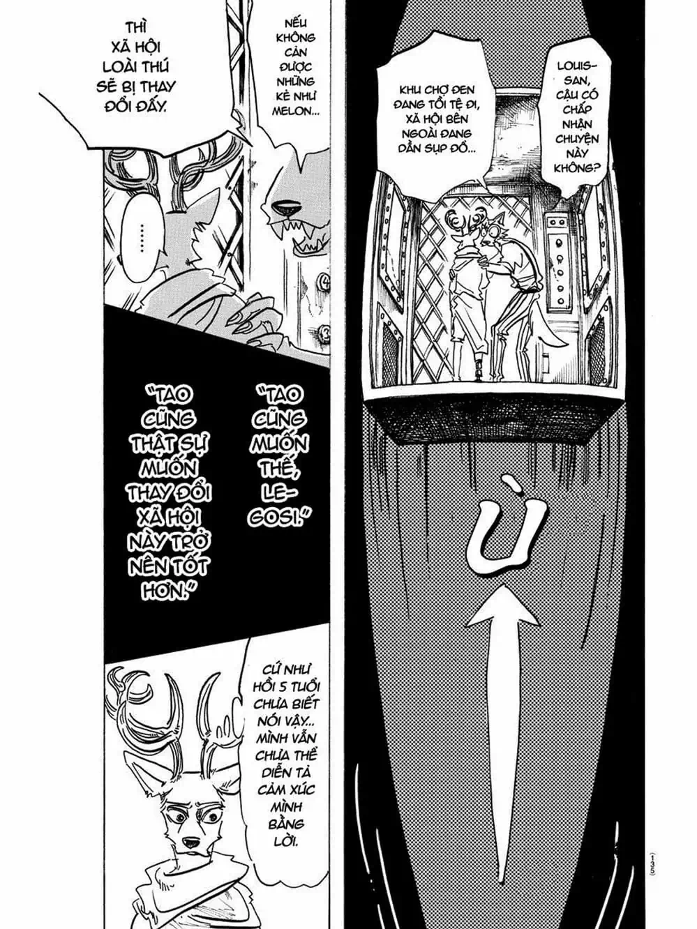 Truyện Tranh Bởi Vì Chúng Ta Đều Là Những Ngôi Sao - Beastars trang 10