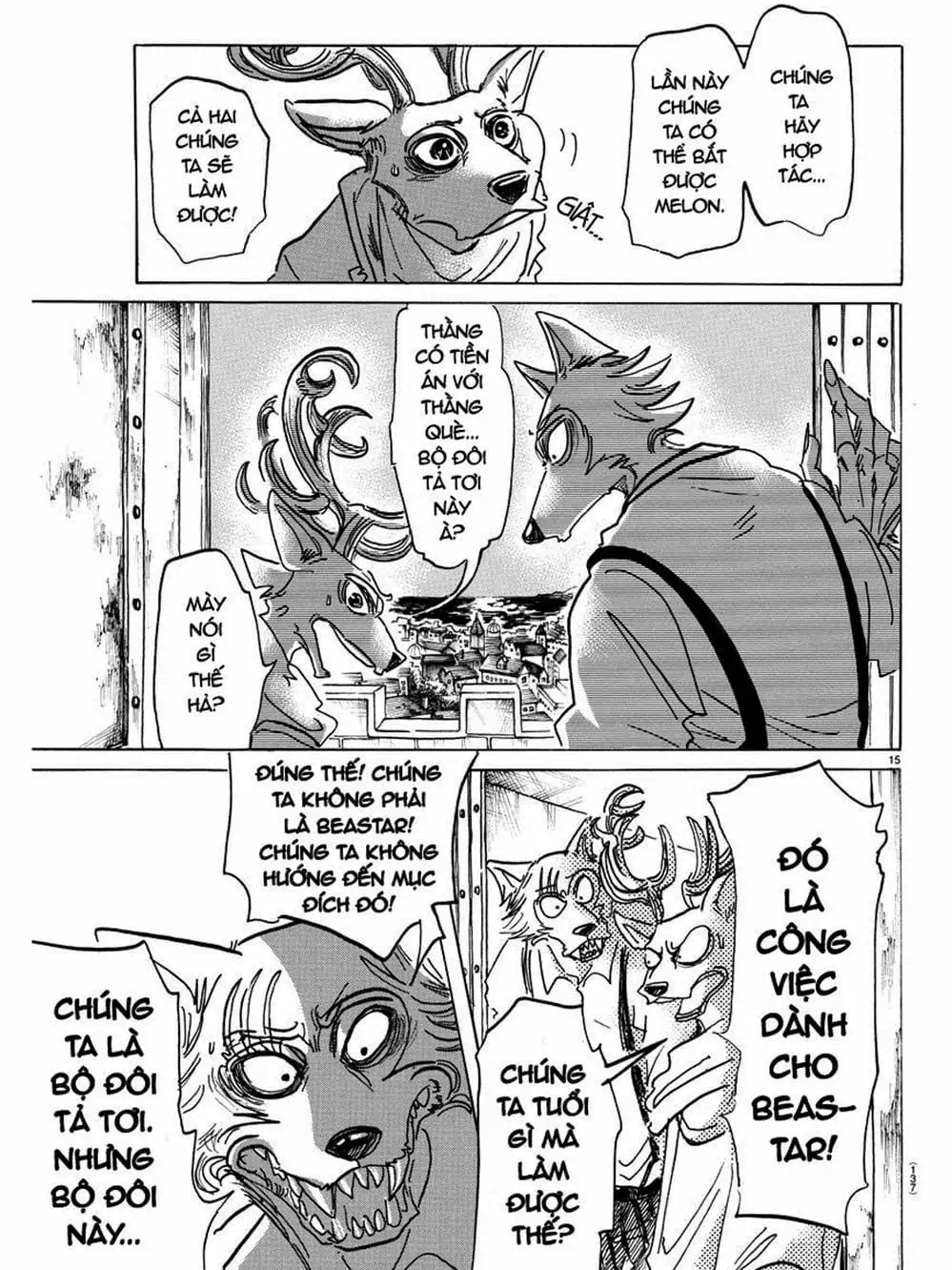 Truyện Tranh Bởi Vì Chúng Ta Đều Là Những Ngôi Sao - Beastars trang 10