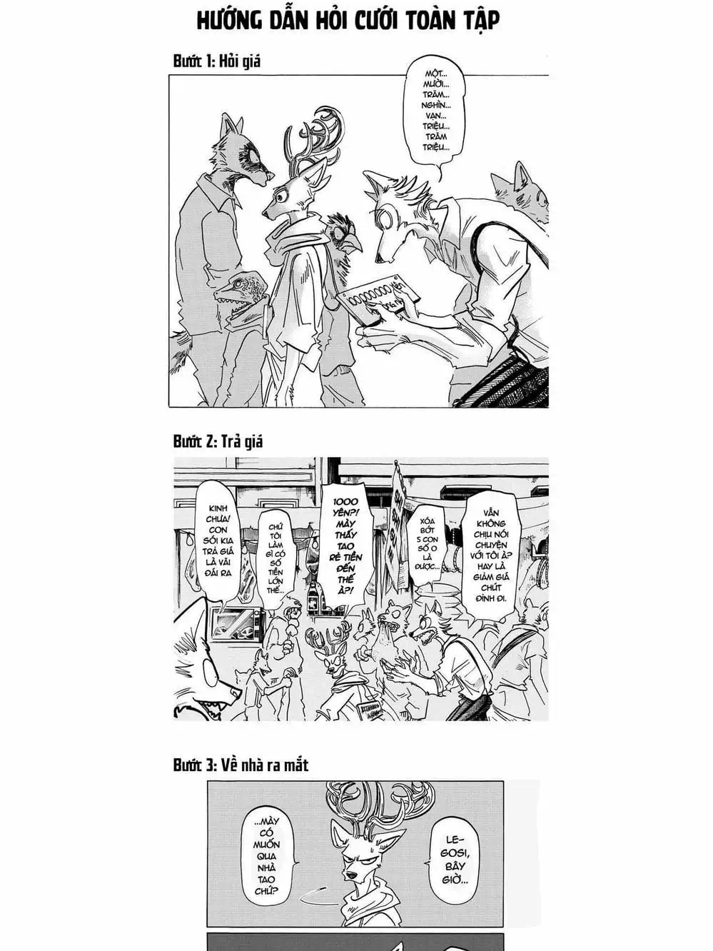 Truyện Tranh Bởi Vì Chúng Ta Đều Là Những Ngôi Sao - Beastars trang 10