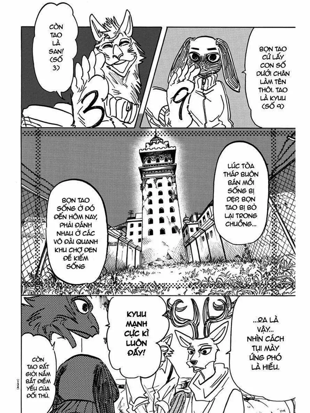 Truyện Tranh Bởi Vì Chúng Ta Đều Là Những Ngôi Sao - Beastars trang 10