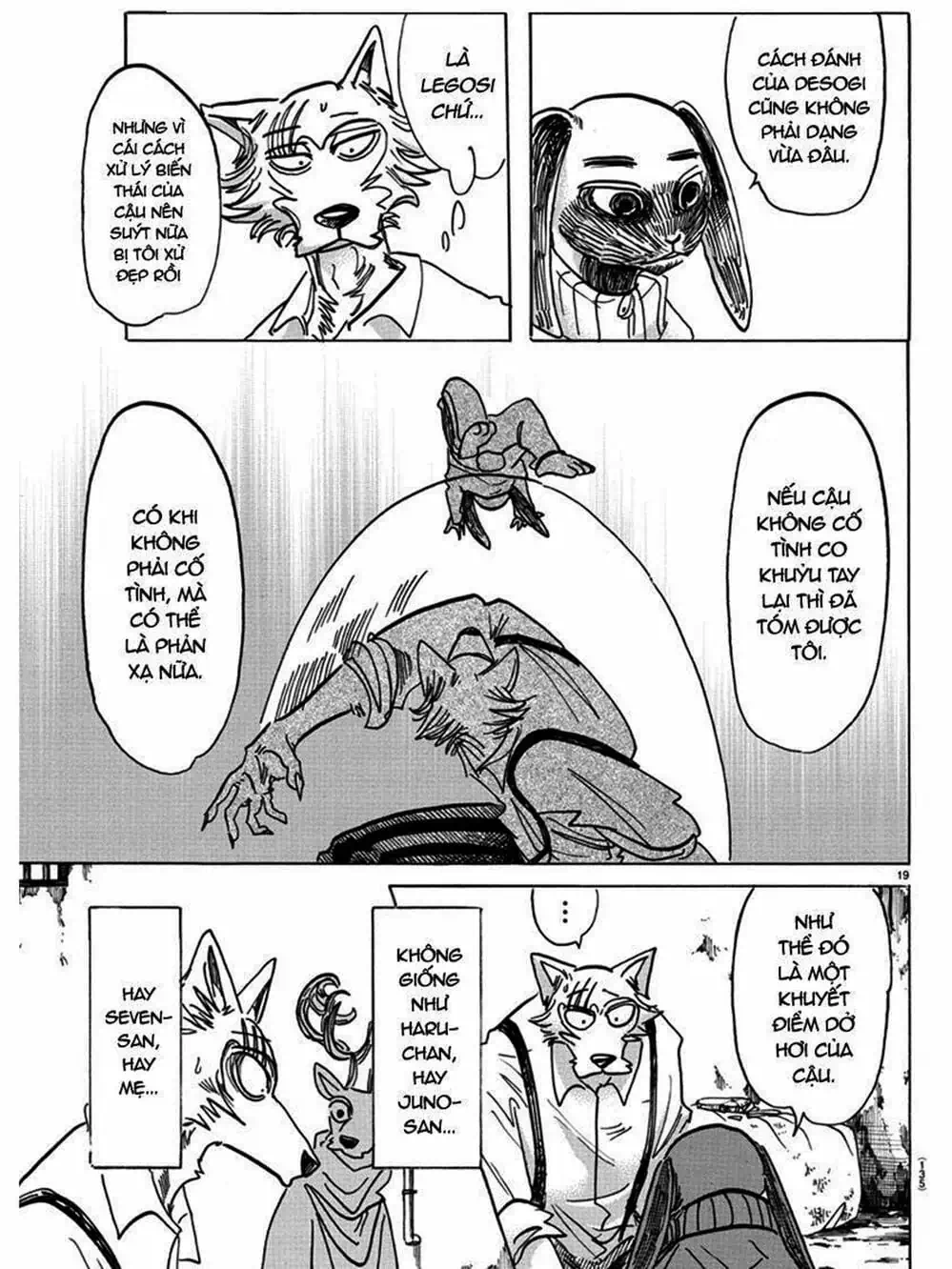 Truyện Tranh Bởi Vì Chúng Ta Đều Là Những Ngôi Sao - Beastars trang 10