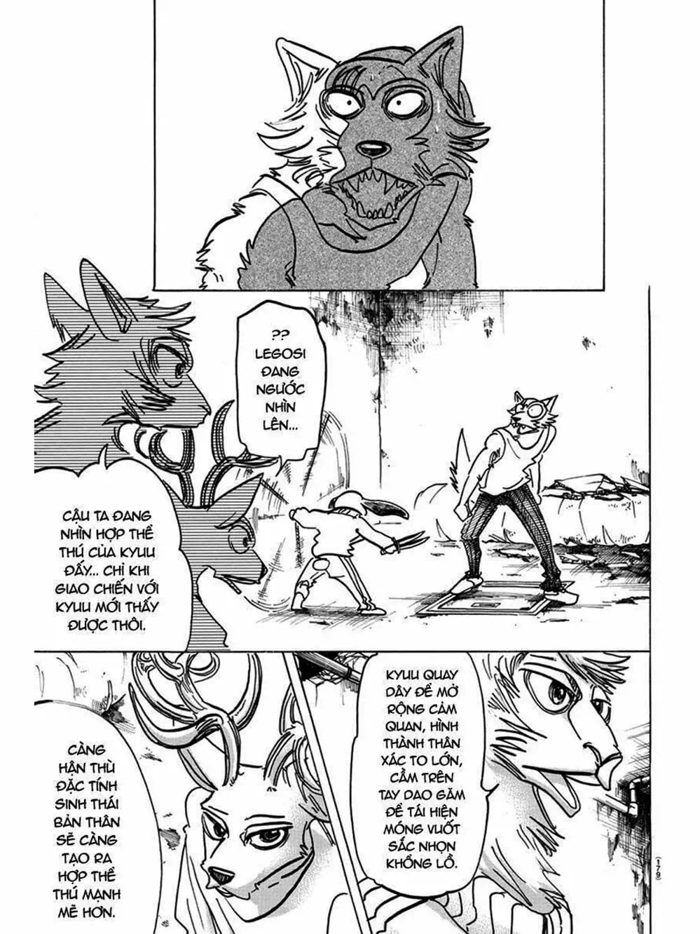 Truyện Tranh Bởi Vì Chúng Ta Đều Là Những Ngôi Sao - Beastars trang 10