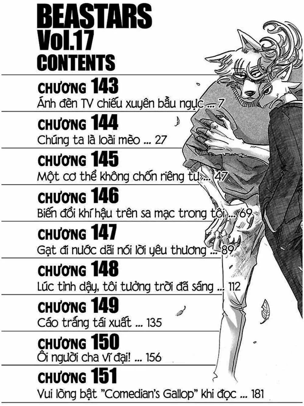 Truyện Tranh Bởi Vì Chúng Ta Đều Là Những Ngôi Sao - Beastars trang 10