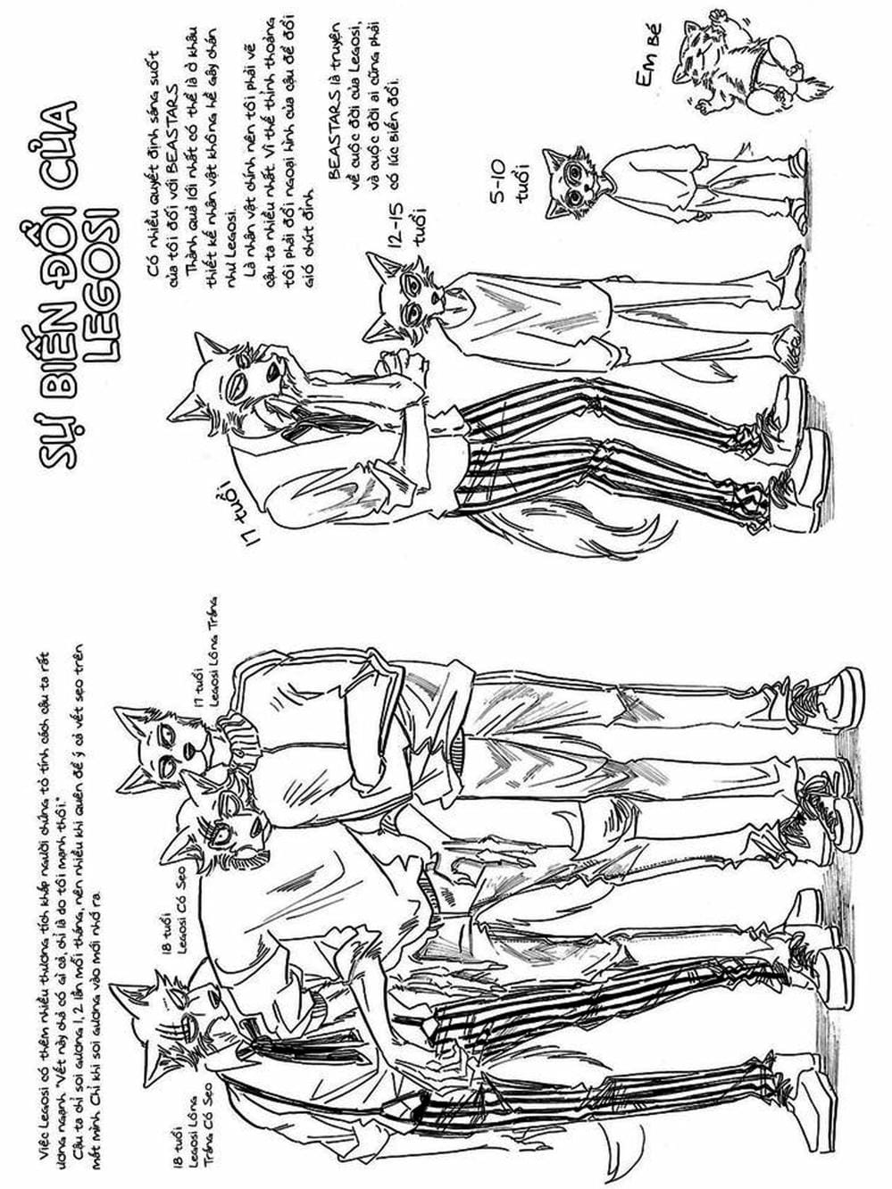 Truyện Tranh Bởi Vì Chúng Ta Đều Là Những Ngôi Sao - Beastars trang 10