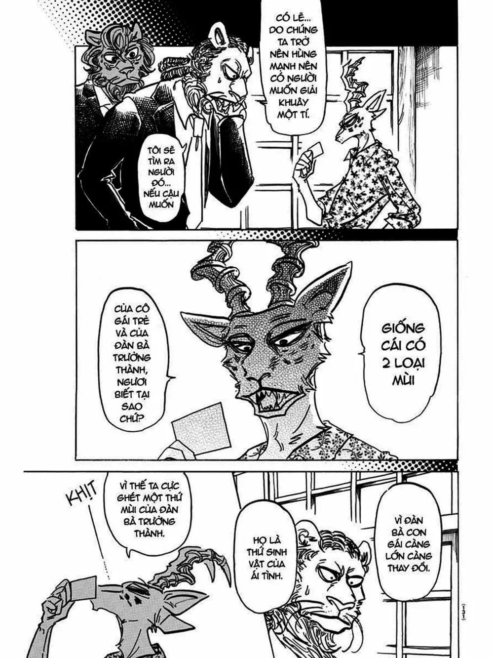 Truyện Tranh Bởi Vì Chúng Ta Đều Là Những Ngôi Sao - Beastars trang 10