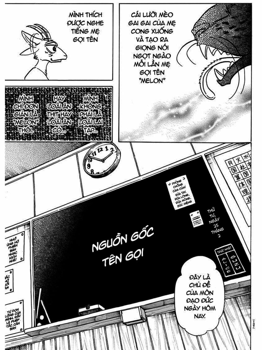 Truyện Tranh Bởi Vì Chúng Ta Đều Là Những Ngôi Sao - Beastars trang 10