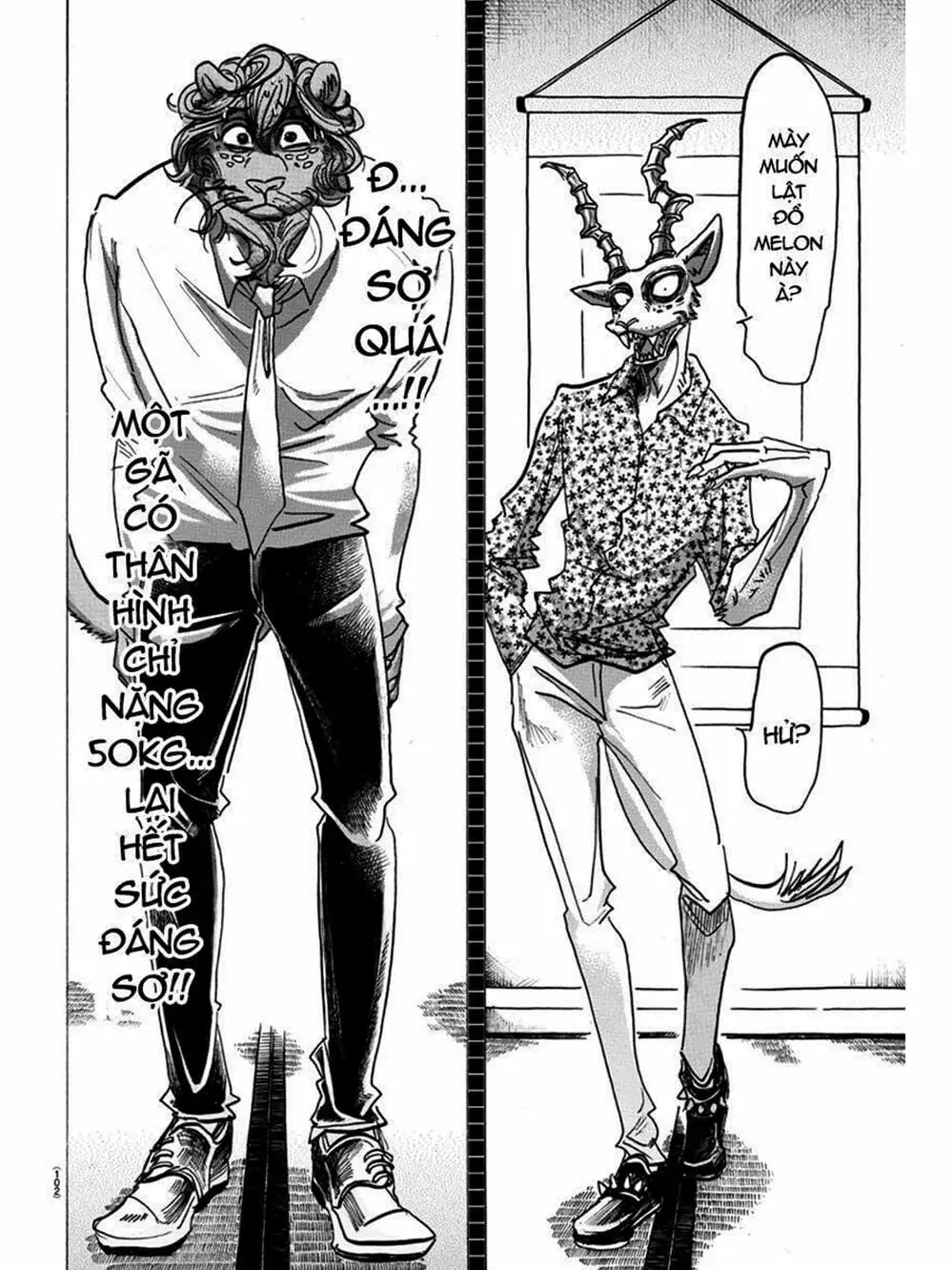 Truyện Tranh Bởi Vì Chúng Ta Đều Là Những Ngôi Sao - Beastars trang 10