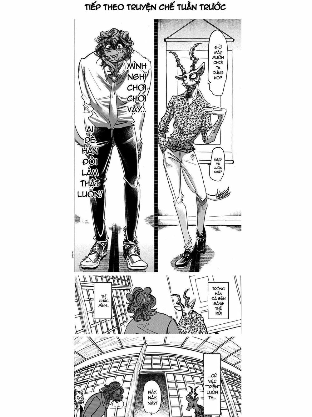 Truyện Tranh Bởi Vì Chúng Ta Đều Là Những Ngôi Sao - Beastars trang 10