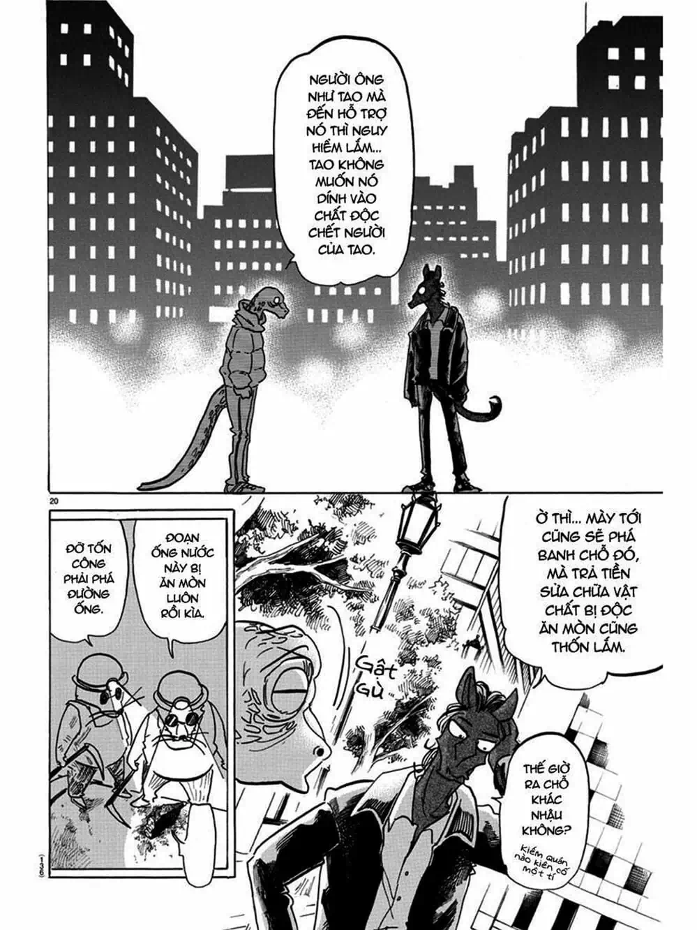 Truyện Tranh Bởi Vì Chúng Ta Đều Là Những Ngôi Sao - Beastars trang 10