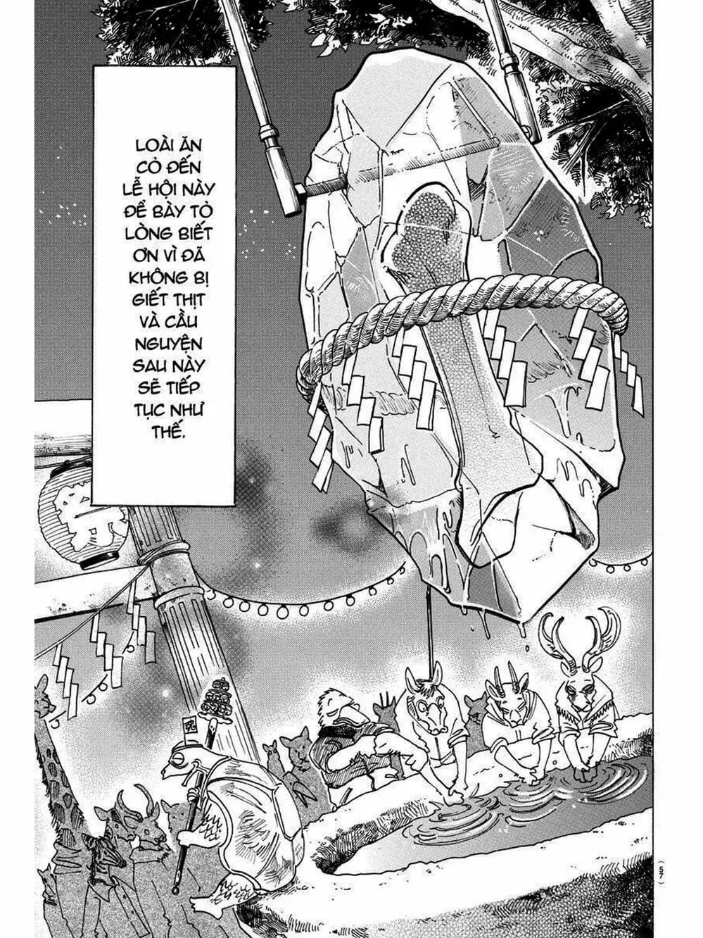 Truyện Tranh Bởi Vì Chúng Ta Đều Là Những Ngôi Sao - Beastars trang 10