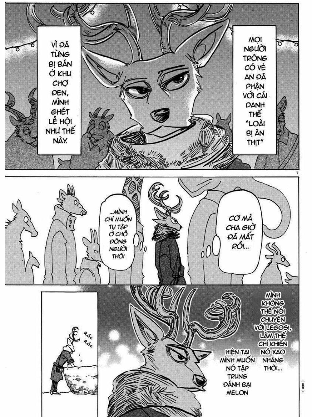 Truyện Tranh Bởi Vì Chúng Ta Đều Là Những Ngôi Sao - Beastars trang 10