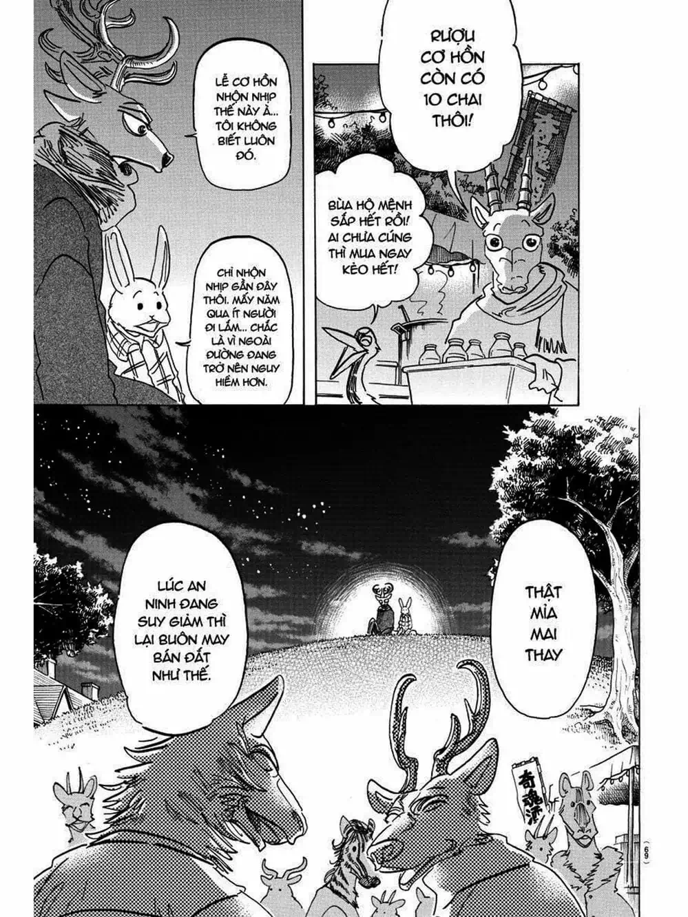 Truyện Tranh Bởi Vì Chúng Ta Đều Là Những Ngôi Sao - Beastars trang 10