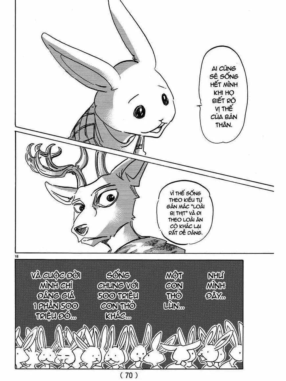 Truyện Tranh Bởi Vì Chúng Ta Đều Là Những Ngôi Sao - Beastars trang 10