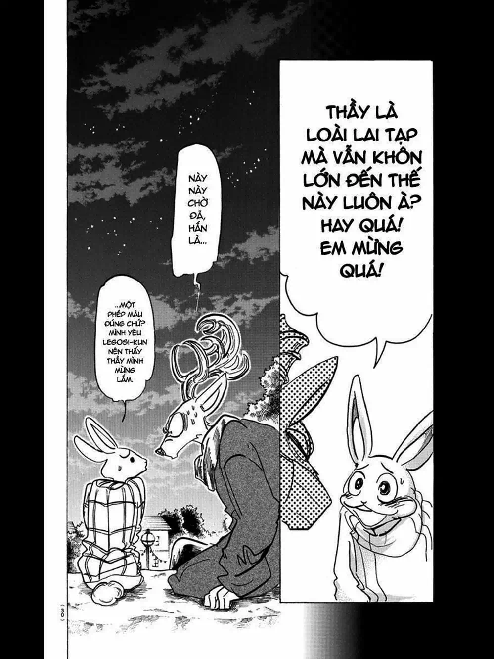 Truyện Tranh Bởi Vì Chúng Ta Đều Là Những Ngôi Sao - Beastars trang 10