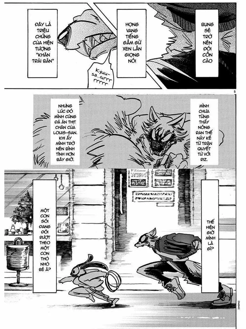 Truyện Tranh Bởi Vì Chúng Ta Đều Là Những Ngôi Sao - Beastars trang 10