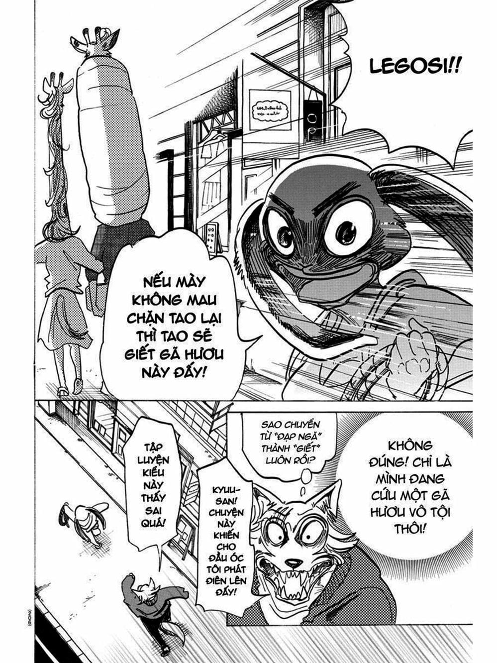 Truyện Tranh Bởi Vì Chúng Ta Đều Là Những Ngôi Sao - Beastars trang 10