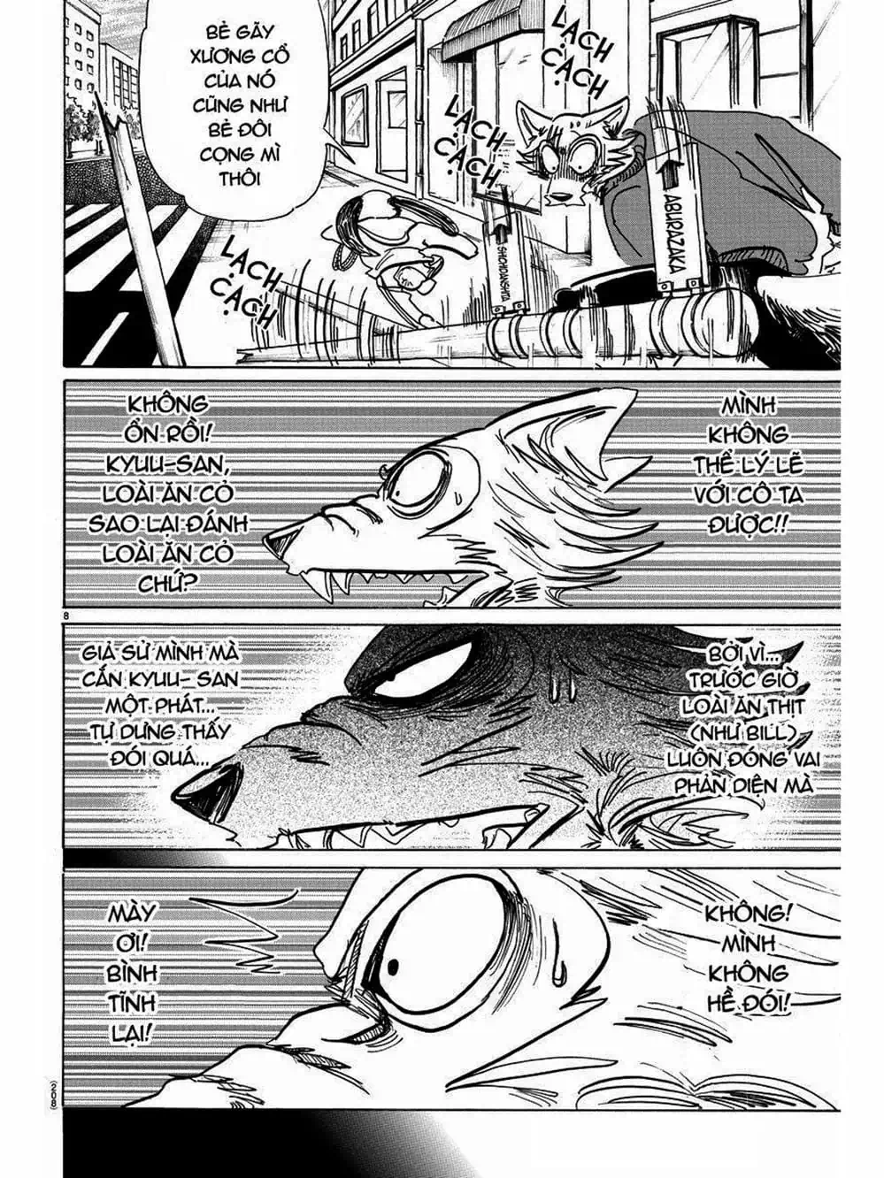 Truyện Tranh Bởi Vì Chúng Ta Đều Là Những Ngôi Sao - Beastars trang 10