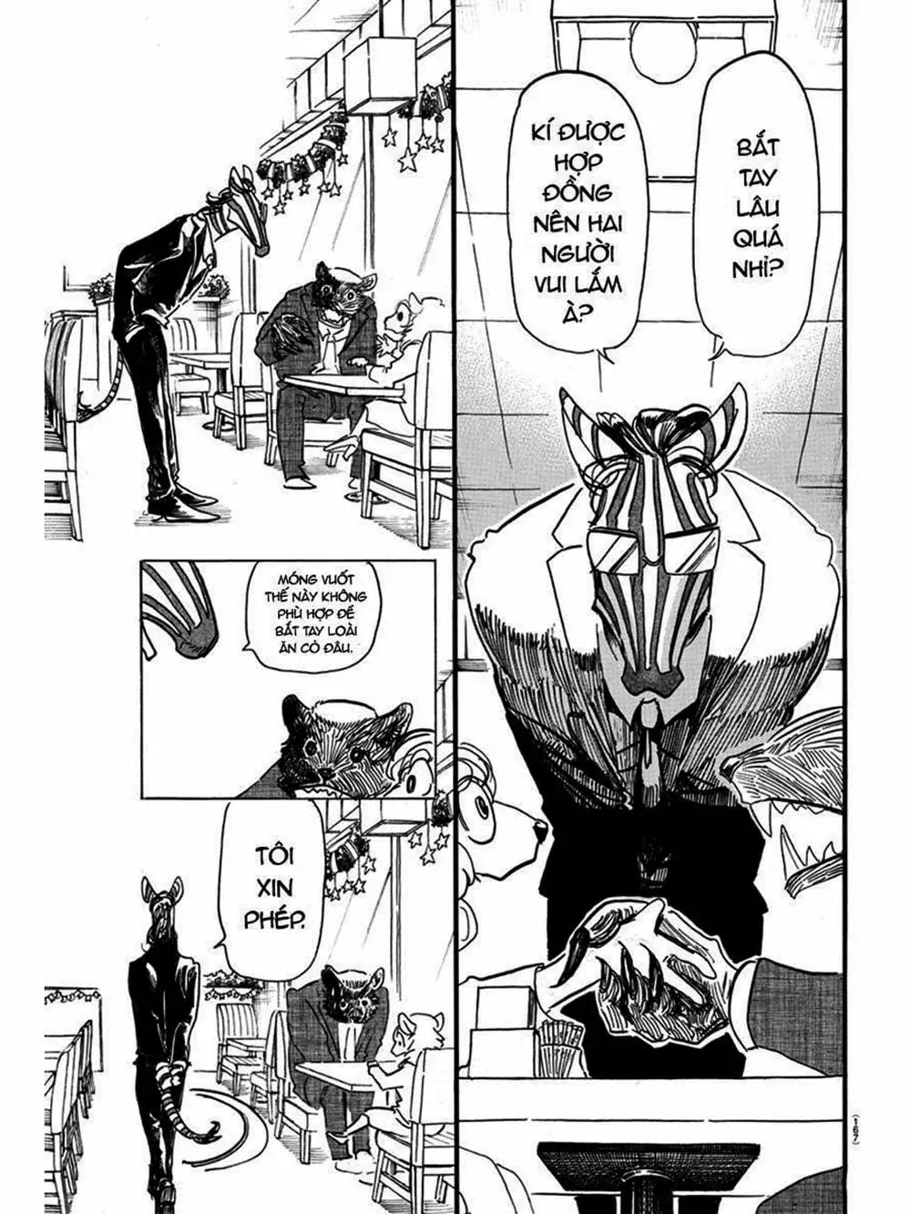 Truyện Tranh Bởi Vì Chúng Ta Đều Là Những Ngôi Sao - Beastars trang 10